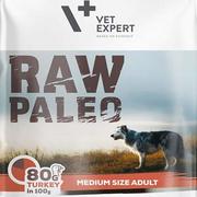 Sucha karma dla psów - VetExpert Vet Expert Raw Paleo Medium Size Adult Turkey 2.5 kg sucha karma dla dorosłych psów średnich ras indyk 2.5kg - miniaturka - grafika 1