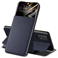Etui i futerały do telefonów - Do Samsung Galaxy A52 4G / 5G / A52s 5G Skórzane etui na telefon z uchwytem na karty Wielobarwny Blue - miniaturka - grafika 1