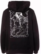 Bluzy męskie - bluza męska FALLEN DARK HORSE TAROT HOODIE BLACK/WHITE - miniaturka - grafika 1