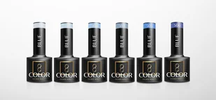 OCHO NAILS Lakier hybrydowy blue 503 -5 g - Lakiery hybrydowe - miniaturka - grafika 8