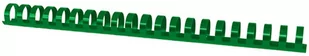 PBS Connect Polska Connect, plastikowe grzbiety do bindowania, 22 mm, zielone, 50 sztuk - Artykuły biurowe - miniaturka - grafika 1