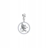 Bransoletki - Charms Srebrny Taniec Latino Prezent Biżuteria Zawieszka ŻYCZENIA GRATIS - miniaturka - grafika 1