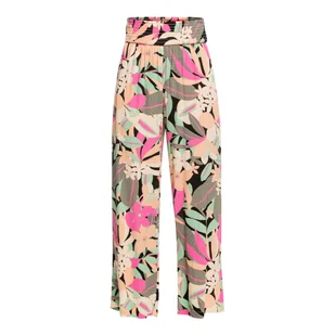 Damskie Spodnie ROXY ALONG THE BEACH PRINTED ERJX603404-KVJ4 – Wielokolorowy - Spodnie damskie - miniaturka - grafika 1