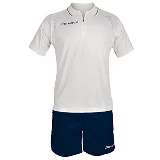 Zestawy męskiej odzieży sportowej - Givova, kit easy wielokolorowa blau/weib M - grafika 1