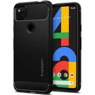 Etui i futerały do telefonów - Spigen RUGGED ARMOR GOOGLE PIXEL 4A MATTE BLACK ACS01015 - miniaturka - grafika 1
