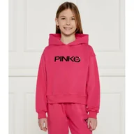 Bluzy dla dziewczynek - Pinko UP Bluza Loose fit - miniaturka - grafika 1