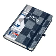 Kalendarze - Kalendarz 2026 B6 dzienny Jazz jeans-serca - miniaturka - grafika 1