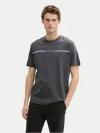 Koszulki męskie - Tom Tailor T-Shirt 1037803 Szary Regular Fit - miniaturka - grafika 1