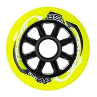 Akcesoria do skatingu - Kółka do rolek Tempish  RADICAL Color 90 mm 85A 4-Pack  Zielona - miniaturka - grafika 1