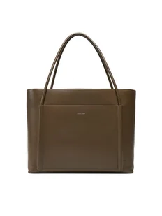 Calvin Klein Torebka Ck Linn Large Shopper K60K613109 Brązowy - Torebki damskie - miniaturka - grafika 1