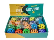 Piłki dla dzieci - Piłeczka na gumce z rzepem Mix - miniaturka - grafika 1