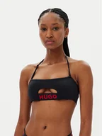 Stroje kąpielowe - HUGO Góra od bikini Dotti 50540224 Czarny - miniaturka - grafika 1