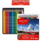 Kredki, ołówki, pastele i pisaki - Kredki Prismalo, metalowe pudełko, 18 sztuk - miniaturka - grafika 1