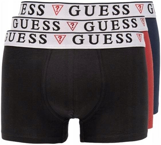BOKSRKI MĘSKIE GUESS U97G01JR003 KOLOROWE 3 PACK - S