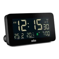 Zegary - Braun BC10 Cyfrowy budzik Czarny - miniaturka - grafika 1