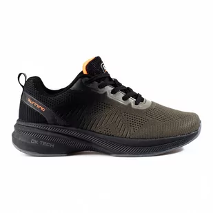 Sportowe buty tekstylne damskie czarne DK - Buty sportowe damskie - miniaturka - grafika 1