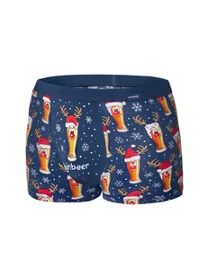 Bokserki Beer 007/53 Merry Chrystmas - Majtki męskie - miniaturka - grafika 1