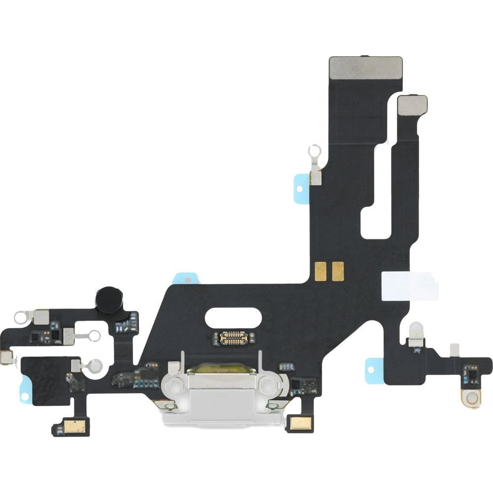 Złącze gniazdo ładowania dock iPhone 11 ORG białe