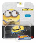 Samochody i pojazdy dla dzieci - Hot Wheels, Minionki Bob, samochodzik, GMH74/GMH78 - miniaturka - grafika 1