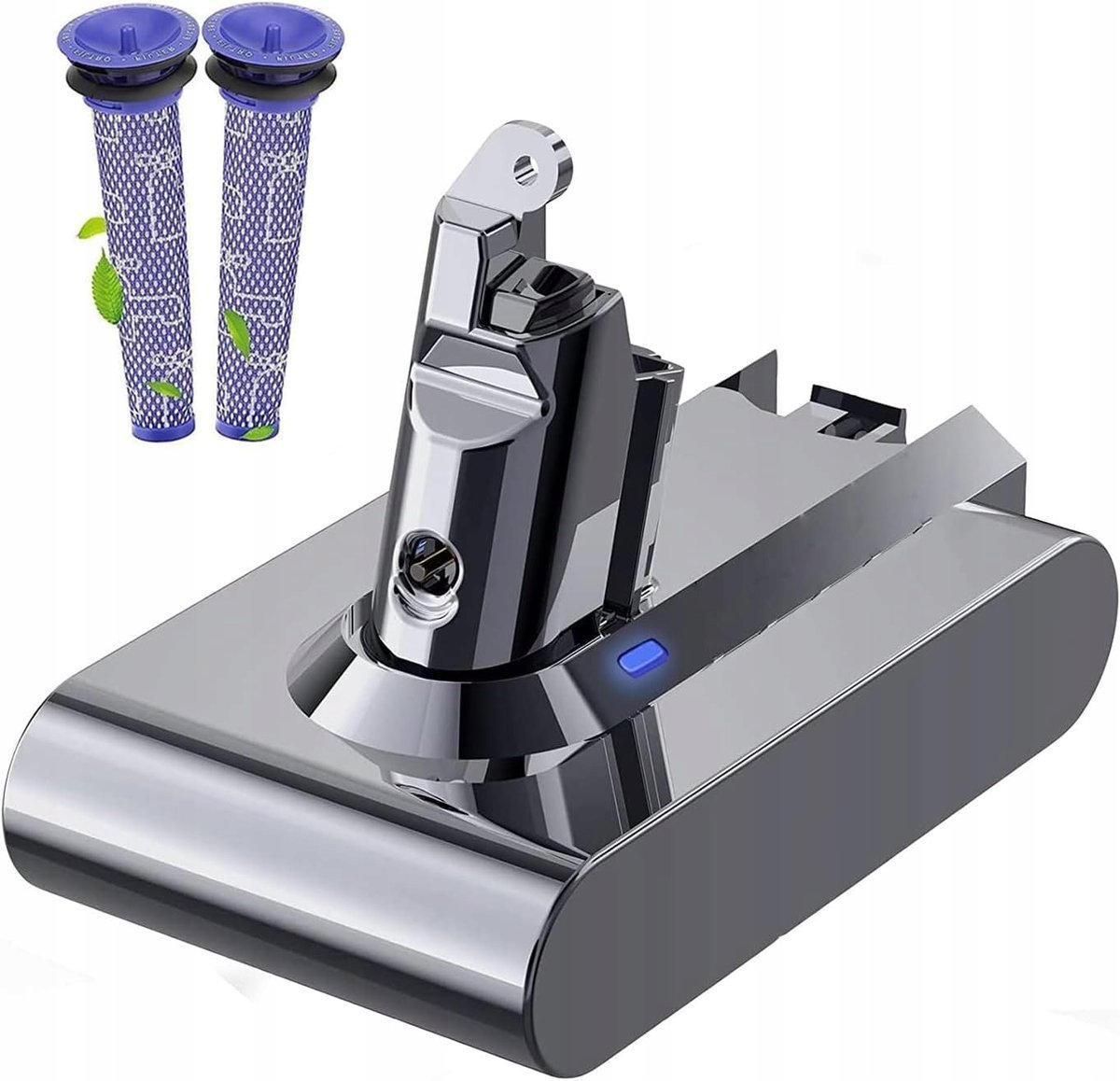 AKUMULATOR 21,6V 6000mAh DO DYSON V6 DC58 DC59 ZAMIENNIK + FILTRY