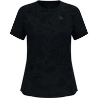 Koszulki sportowe damskie - Koszulka damska Odlo ZEROWEIGHT ENGINEERED CHILL-TEC T-shirt crew neck s/s - miniaturka - grafika 1