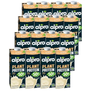 Alpro Napój sojowy wysokobiałkowy Waniliowy Zestaw 16 x 1 l - żywność - Napoje roślinne - miniaturka - grafika 1