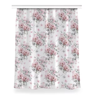 Gotowa zasłona z grafiką dekor wzór 150x200 Kwiaty, Fabricsy - Zasłony - miniaturka - grafika 1