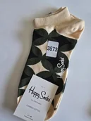 Skarpetki damskie - Kolorowe skarpety Happy Socks stopki unisex rozmiar 41-46 (3573) - miniaturka - grafika 1