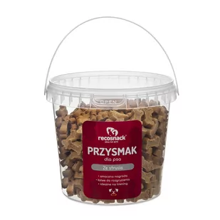 Recosnack Przysmak ze strusia 500 g - Przysmaki dla psów - miniaturka - grafika 1