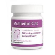 Suplementy i witaminy dla kotów - Dolfos Multivital CAT 90 tabletek - miniaturka - grafika 1