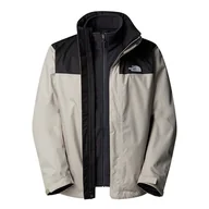 Kurtki i kamizelki sportowe męskie - Kurtka The North Face Evolve II Triclimate 00CG555IF1 - szara - miniaturka - grafika 1