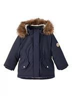 Kurtki i płaszcze dla dziewczynek - NAME IT Dziewczęca kurtka parka Nmfmace Pb Fo, Dark Sapphire, 92 cm - miniaturka - grafika 1