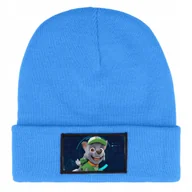 Czapki damskie - CZAPKA ZIMOWA CIEPŁA NIEBIESKA DZIECIĘCA Z MOTYWEM PSI PATROL MIX WZORÓW - miniaturka - grafika 1