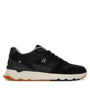 Sneakersy Rieker Revolution Lifestyle U0905-00 Czarny - Sneakersy męskie - miniaturka - grafika 1