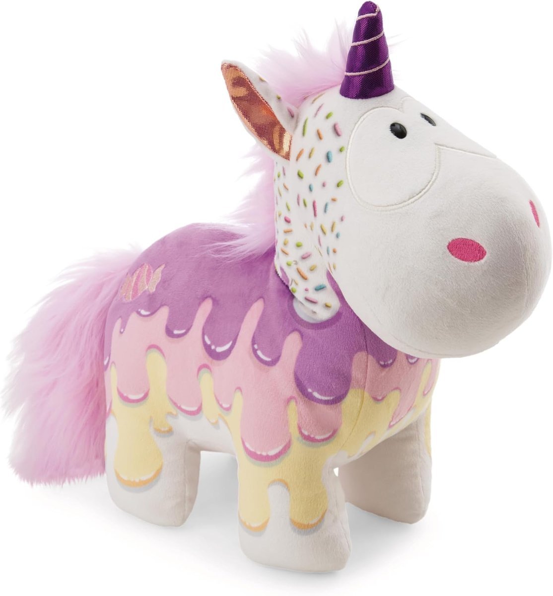 NICI Przytulanka jednorożec Sweety Rainbow 22 cm