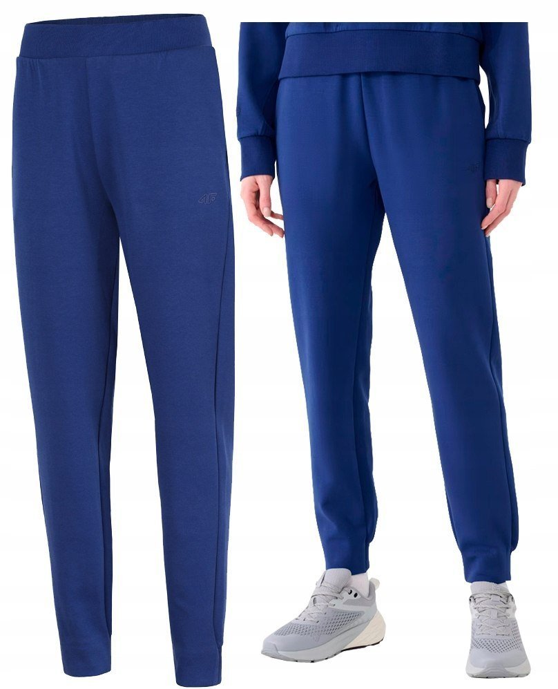 4F DAMSKIE SPODNIE DRESOWE BAWEĹNA JOGGERY / rozm XXL