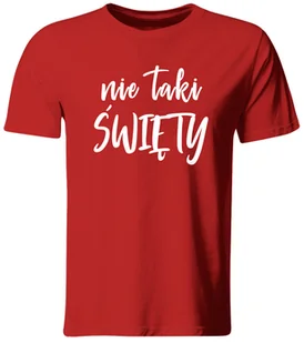 GiTees, Koszulka męska, Nie Taki Święty, rozmiar S - Koszulki męskie - miniaturka - grafika 1