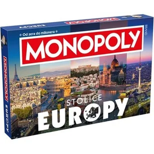 Gra planszowa WINNING MOVES Monopoly Stolice Europy WM04921-POL-6 - Gry planszowe - miniaturka - grafika 1