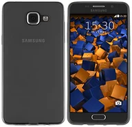 Etui i futerały do telefonów - mumbi Etui na telefon komórkowy kompatybilne z Samsung Galaxy A5 2016, cienkie, przezroczyste, czarne - miniaturka - grafika 1