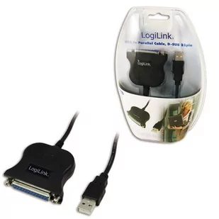Adapter Usb To D-sub 25 Cable - Adaptery i przejściówki - miniaturka - grafika 1