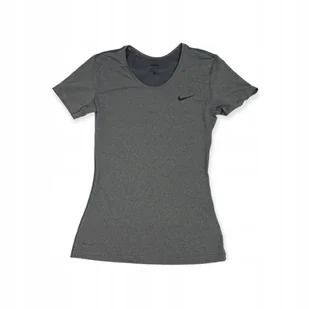 Koszulka t-shirt damski szary NIKE M - Koszulki i topy damskie - miniaturka - grafika 1