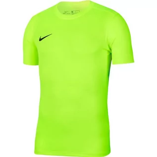 Koszulki sportowe męskie - Nike, Koszulka męska, Park VII BV6708 702, żółty, rozmiar M - grafika 1