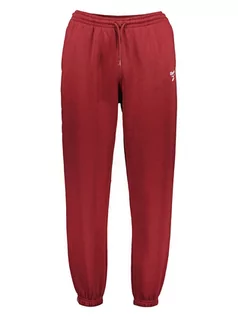 Spodnie sportowe damskie - Reebok Spodnie dresowe w kolorze czerwonym - grafika 1