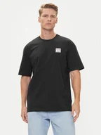 Koszulki męskie - adidas T-Shirt Wabash JW0161 Czarny Loose Fit - miniaturka - grafika 1