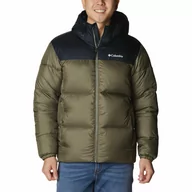Odzież trekkingowa damska - Kurtka Pikowana Zimowa Męska Columbia Puffect Hooded Jacket - miniaturka - grafika 1