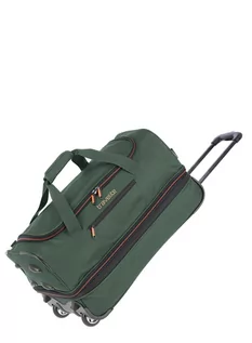 Torby podróżne - Torba podróżna Travelite Basics Doubledecker S - dark green - grafika 1