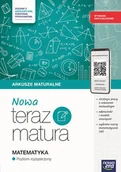 Matematyka - Nowa Teraz matura. Matematyka. Arkusze maturalne z materiałami cyfrowymi. Poziom rozszerzony. Wydanie uaktualnione - książka - miniaturka - grafika 1