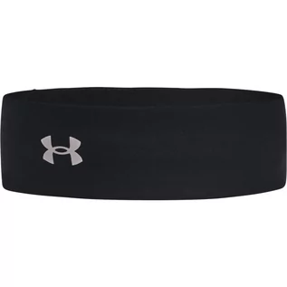 Czapki i chusty sportowe damskie - Damska opaska na głowę treningowa Under Armour UA Play Up Headband - czarna - UNDER ARMOUR - grafika 1