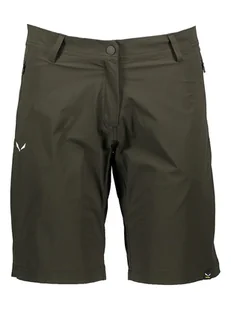 Salewa Szorty funkcyjne "Talvena" w kolorze khaki - Spodnie sportowe damskie - miniaturka - grafika 1