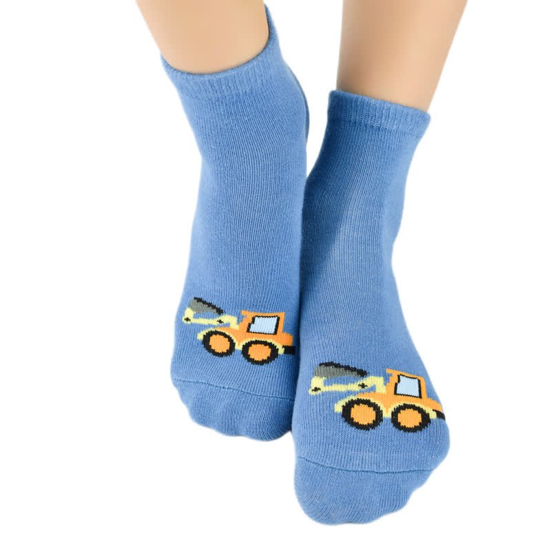 Skarpety bawełniane z silikonowym ABS EUR 27-30 SB009-B-02-C